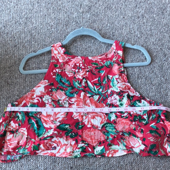 Floral crop top - Picture 3 of 5